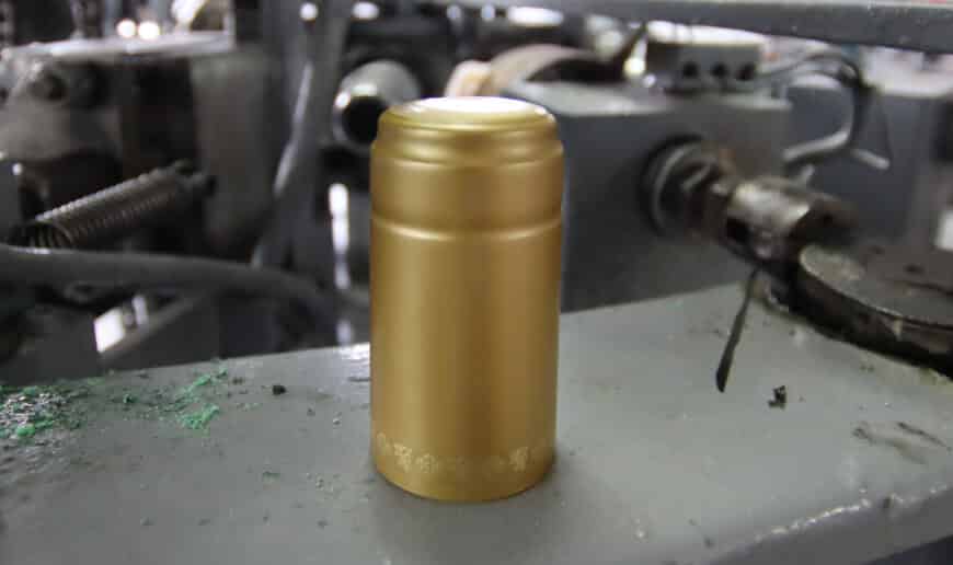 capsula retratil para garrafas de vinho e azeite